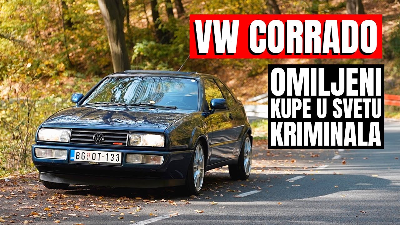 Perfektan VW CORRADO iz1989. Omiljeni KUPE 90-ih!
