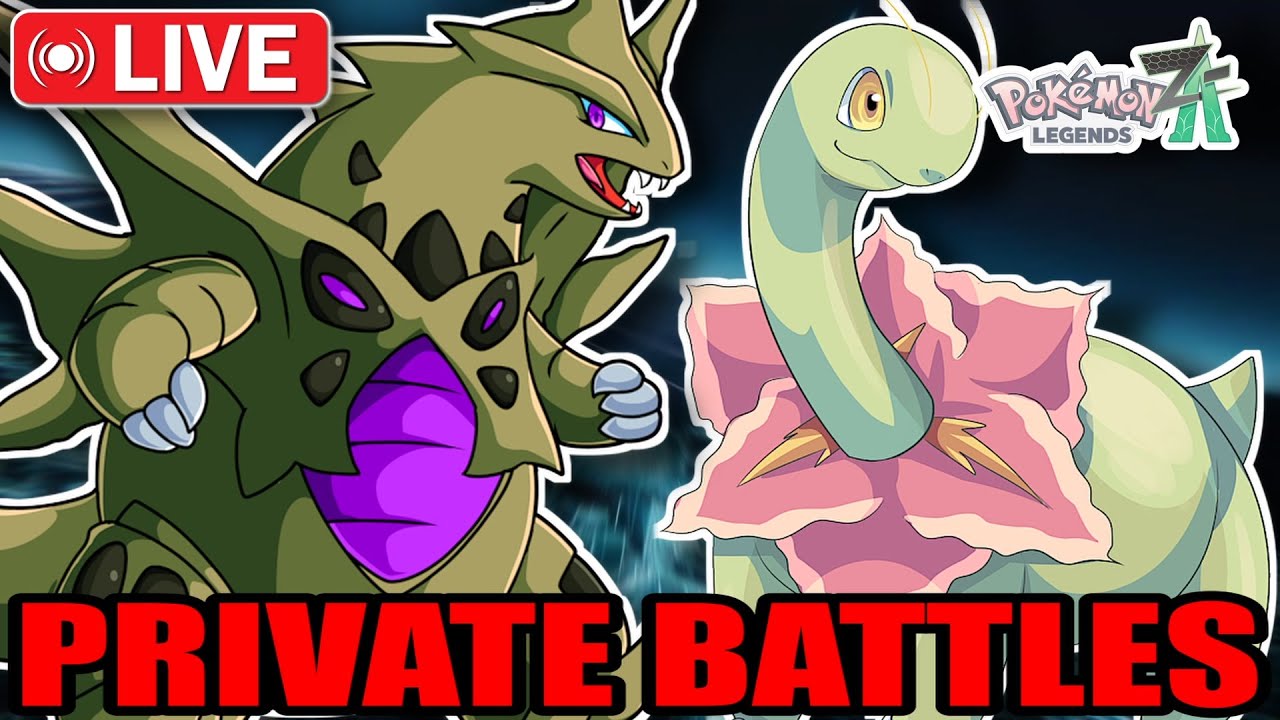 🔴LIVE Pokémon Legends Z-A Ranked Private Battles No Legendary Pokémon
