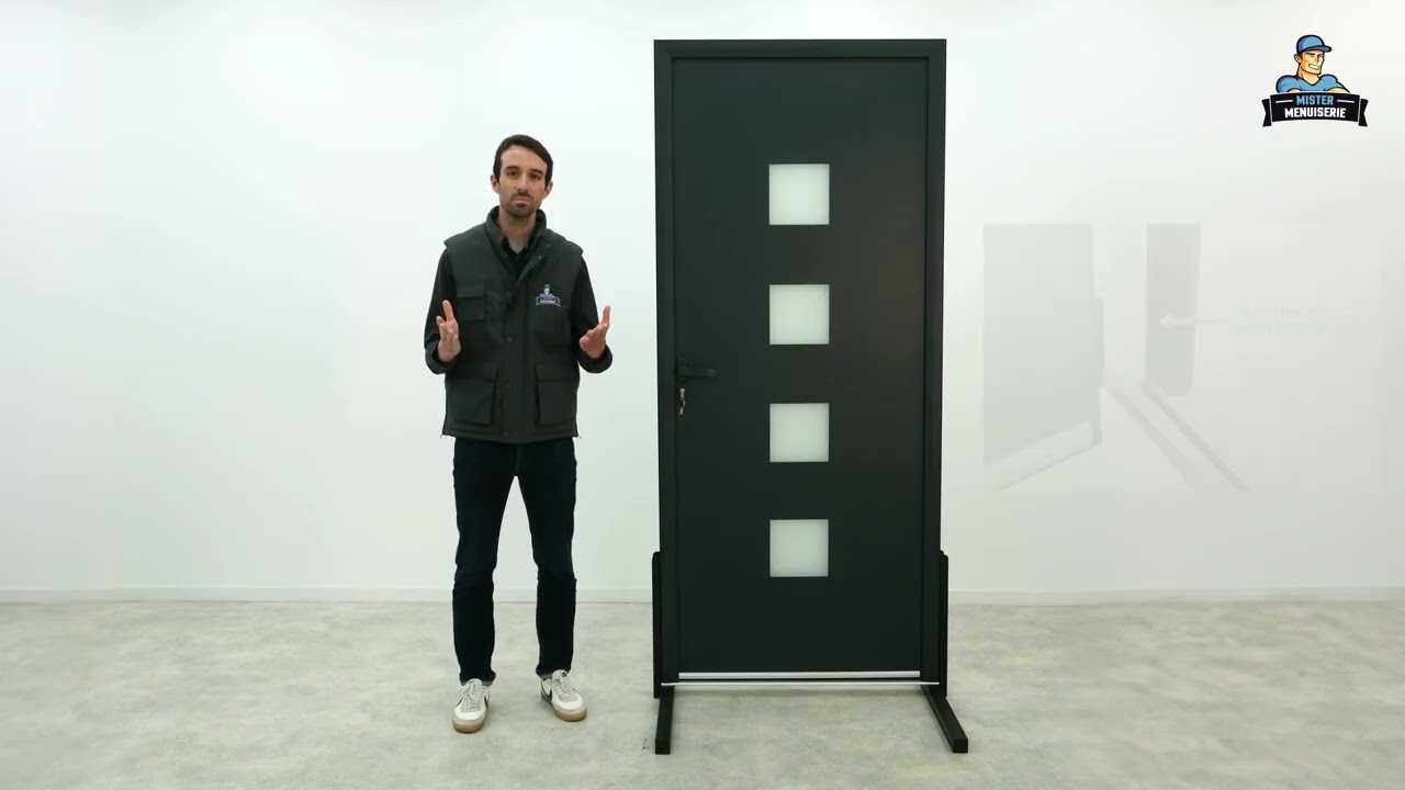 Vidéo de présentation portes d'entrée acier Mister Menuiserie