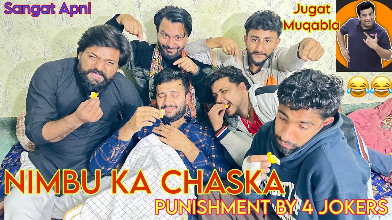 Nimbu Ka Chaska Vlog By Sangat Apni | Funny Jokes | Jugat With Punishment