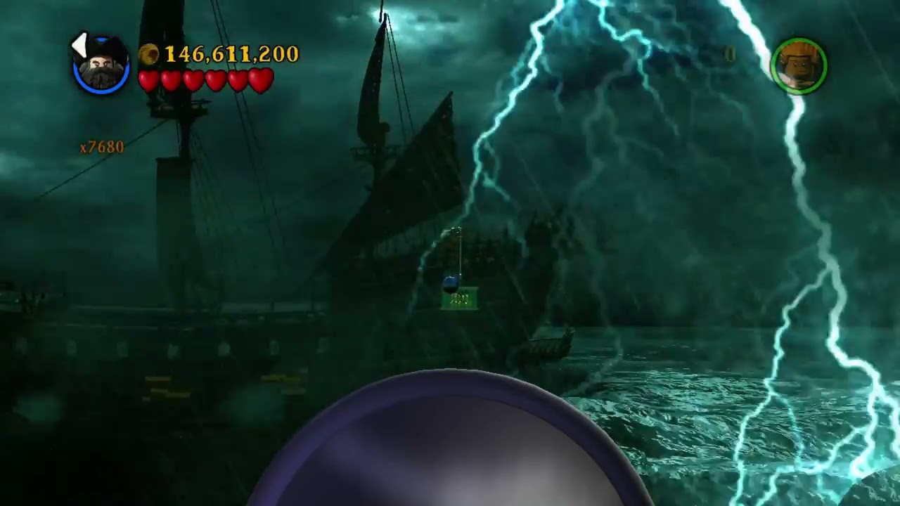 LEGO Pirates of the Caribbean - 100% Guide #15 - The Maelstrom (All Collectibles)