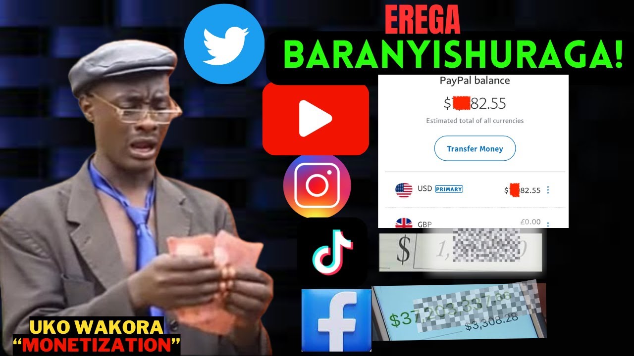 Uku niko Abanyarwanda bari Gukorera amafaranga kuri Social Media(Youtube,TikTok,Instagram,Facebook)