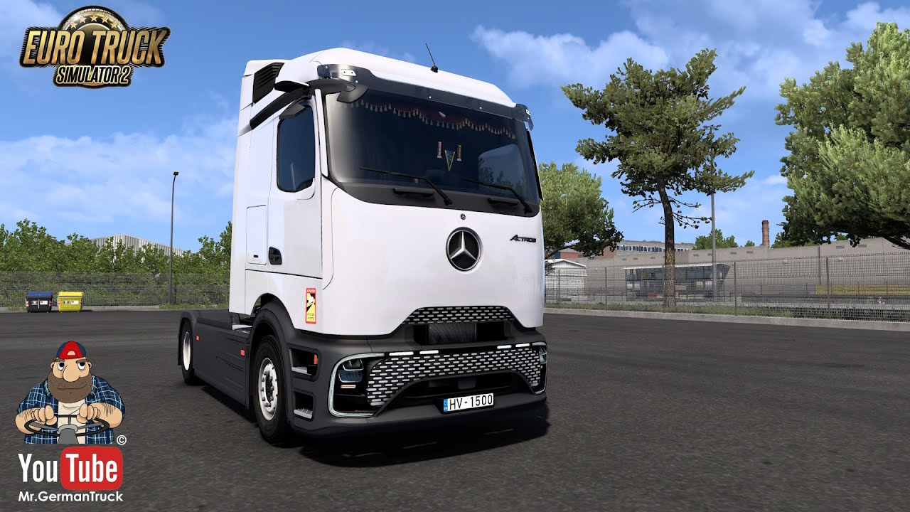 [ETS2 v1.52] Mercedes Benz eActros MP6 by GLOBALDESIGN