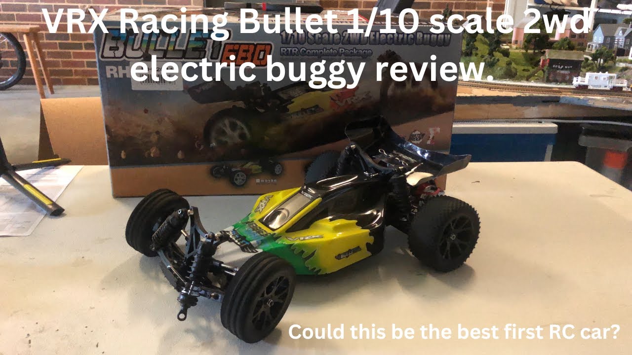 VRX Racing Bullet 1/10 scale 2wd electric buggy review - Best first RC car?