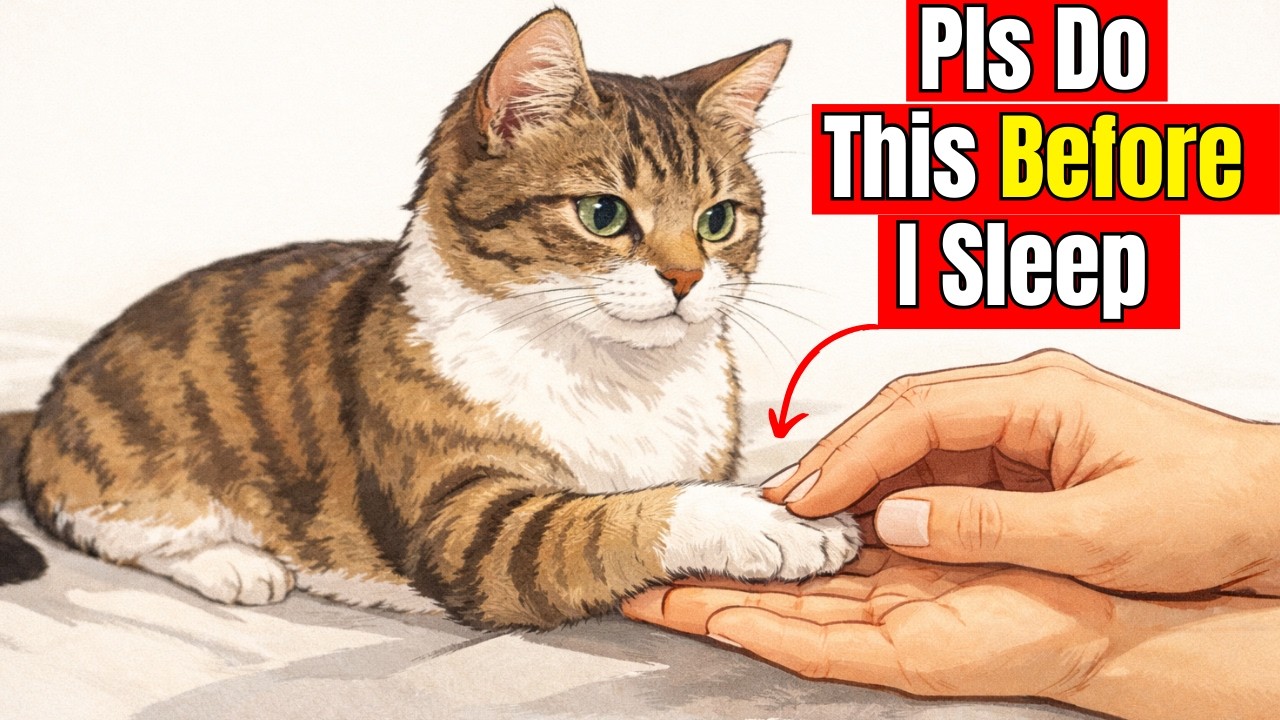 19 Things Your Cat Begs You to Do Before Sleep (Only Great Owners Know)