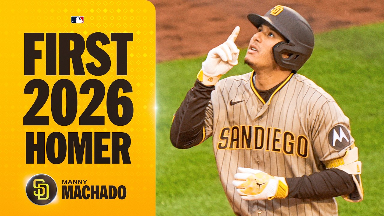 Manny Machado zalicza swojego pierwszego home runa w sezonie 2026 dla Padres! 💪 | Najważniejsze w...