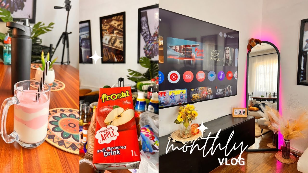 Vlogtober🫶||making My Son’s fav smoothie||cooking||cleaning||shopping haul…