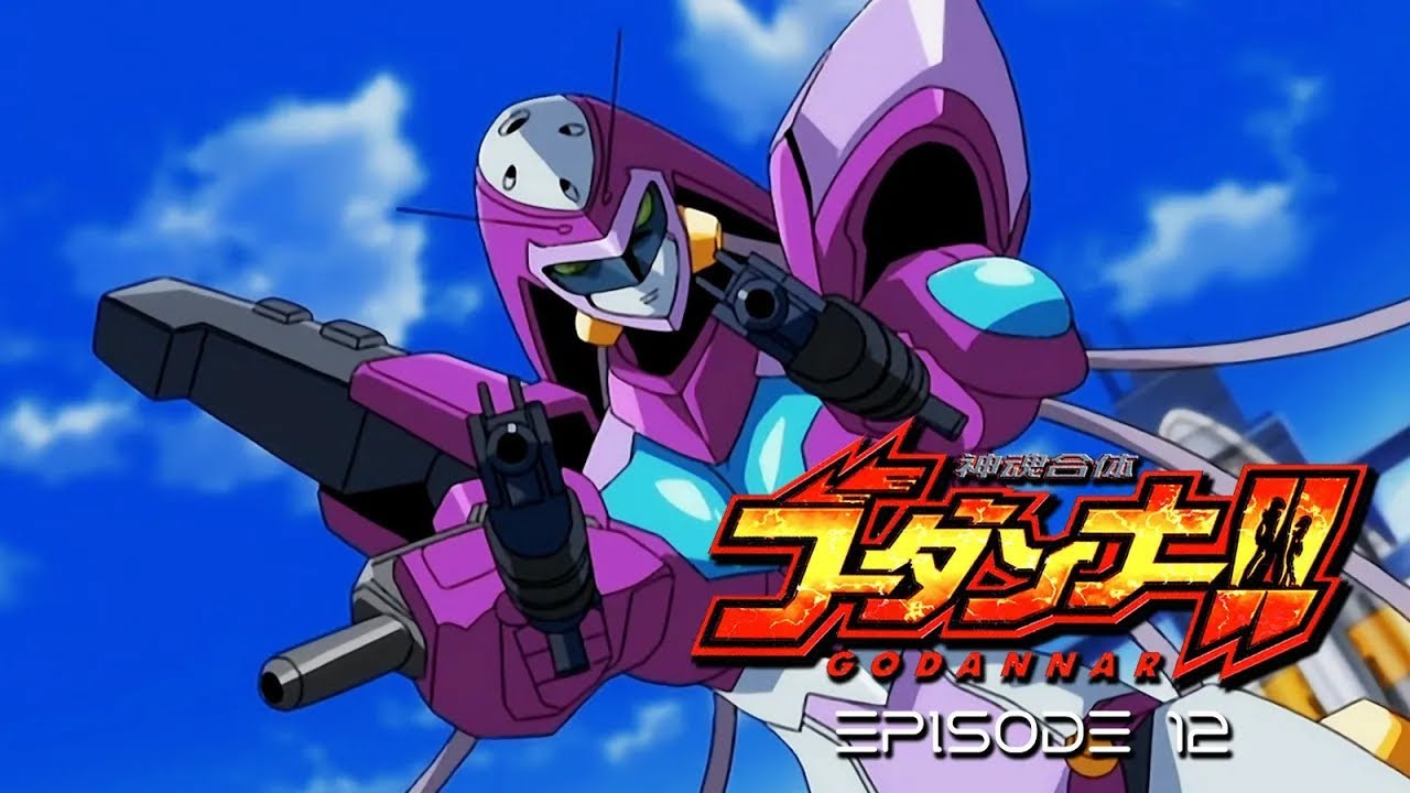 All Action Mecha Moments in Anime Godannar Season 1 Episode 12 [s1e12] #mecha anime compilation