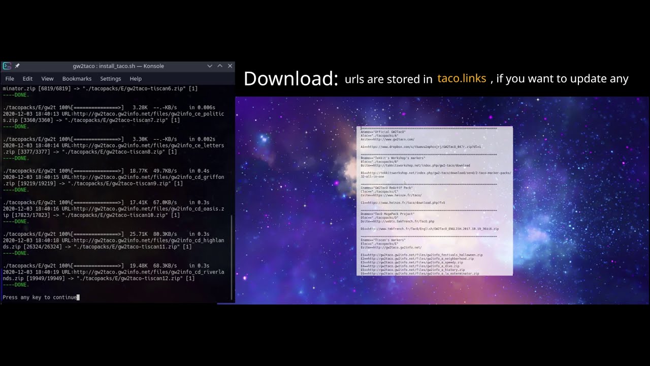 GW2TacO Linux v1.0.0 (beta)