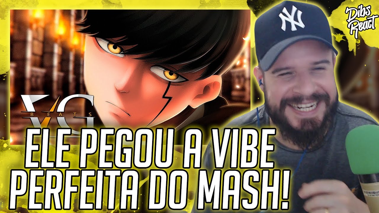 [REACT VG BEATS] Mash Burnedead - O Mago dos Músculos Feat: MHRAPOFICIAL (Mashle: Magic and Muscles)