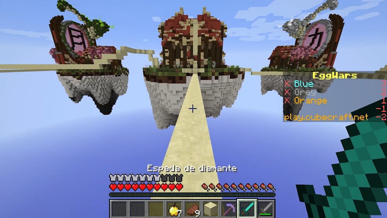TODO EN UNO - EGG WARS,LUCKY ISLANDS,TNT RUN Y PVP RUN