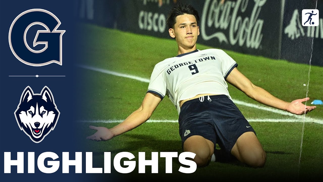 Georgetown vs UConn | NCAA College Soccer | Highlights - October 11, 2025