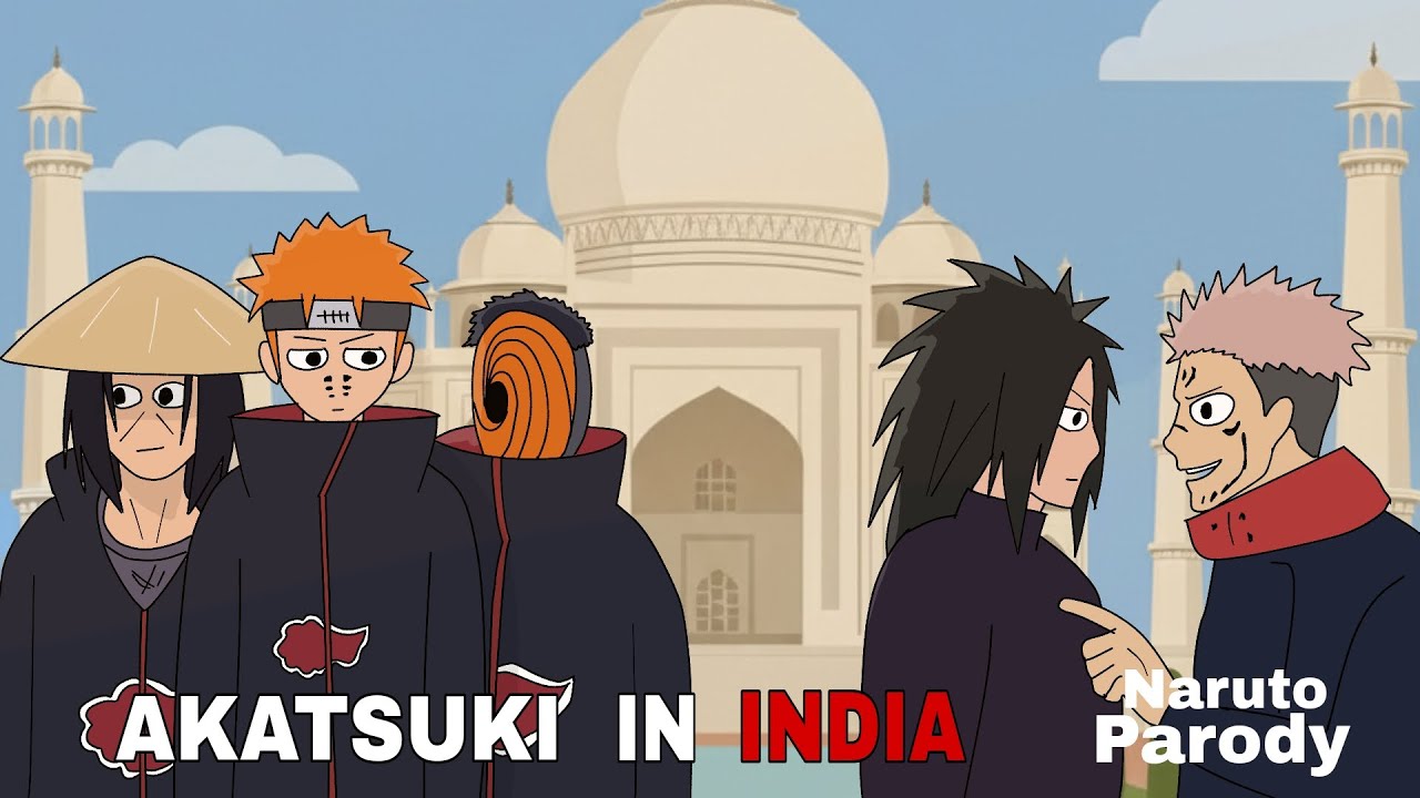 Naruto Parody | Akatsuki Ka India Ka Safar 🇮🇳  