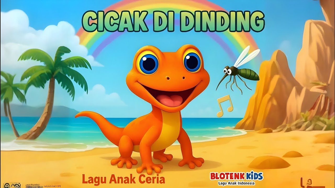 Cicak Cicak Di Dinding | Lagu Anak Anak Indonesia Terpopuler | Lagu Edukasi Anak