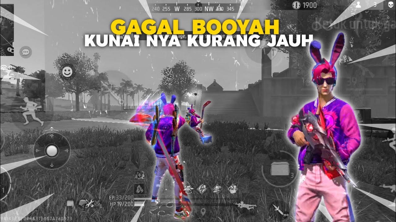 GAGAL BOOYAH KARENA LEMPAR KUNAI KURANG JAUH