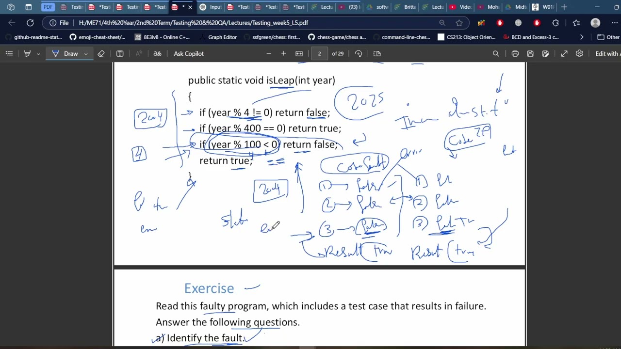 Fault Error Failure Part 2