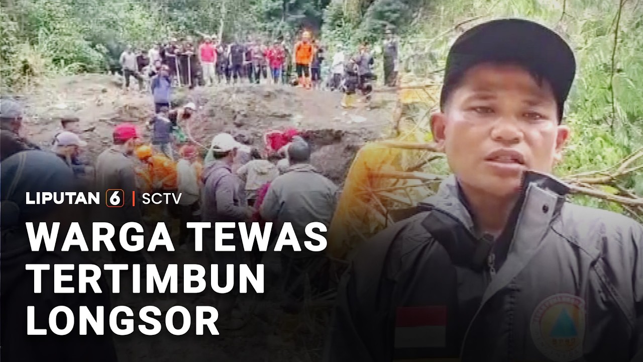 Warga Tewas Tertimbun Longsor | Liputan 6