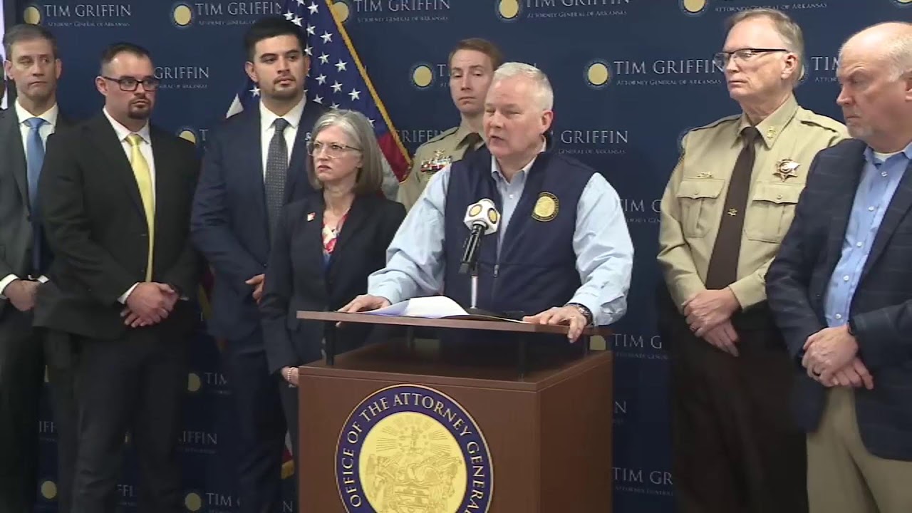 LIVE: Attorney General Tim Griffin makes announcement with FBI