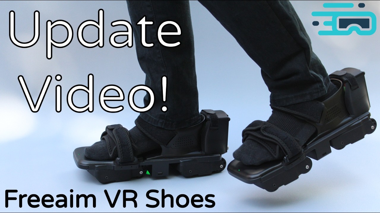 Freeaim VR Shoes updates! A seat, tiles, higher capacity batteries, and more!