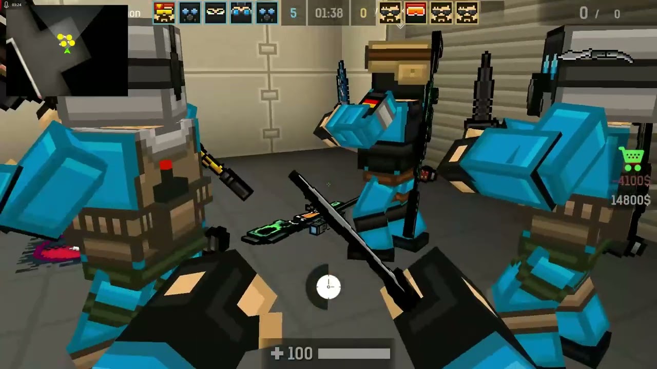JOGANDO  BLOCKPOST MOBILE PARTIDA1
