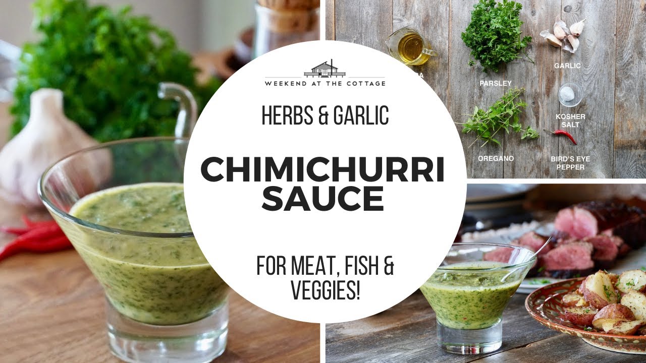 EASY CHIMICHURRI SAUCE | Ready in 5 minutes!