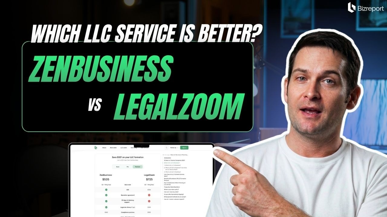 ZenBusiness vs LegalZoom (2026): Which LLC Service Is Better?