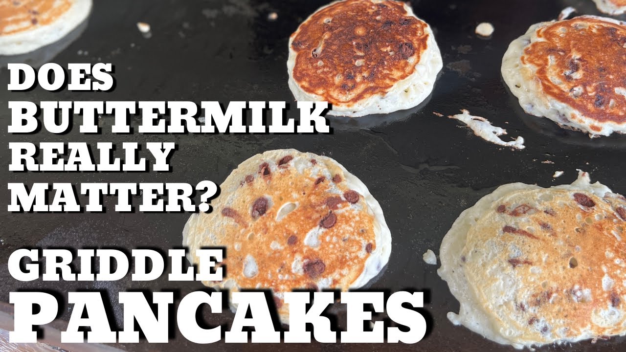 Pancakes on the Griddle -- Does Buttermilk Matter?