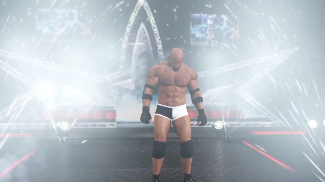 WCW 2K17 -  Scott Steiner VS Goldberg  - WCW Championship
