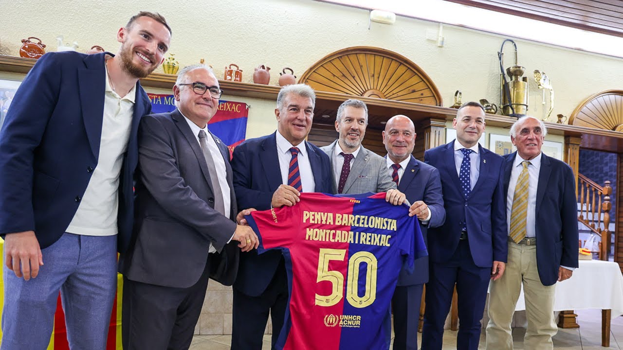 La Penya Barcelonista celebra l’acte central del seu 50è aniversari
