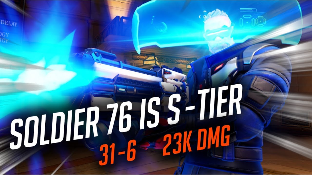 Why SOLDIER 76 is the BEST Carry Hero in Overwatch 2 Season 12 #overwatch2