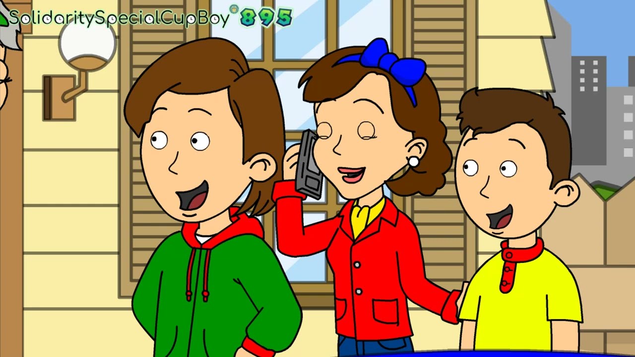 Classic Caillou Behaves at his Babysitter