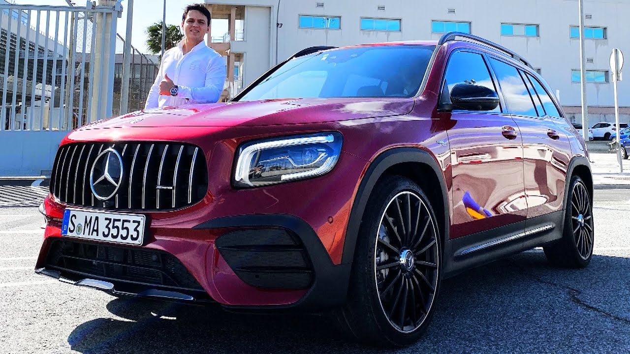 Mercedes GLB 35 AMG 2020 года | Обзор BRUTAL Drive 4MATIC + Звук выхлопа Интерьер Экстерьер