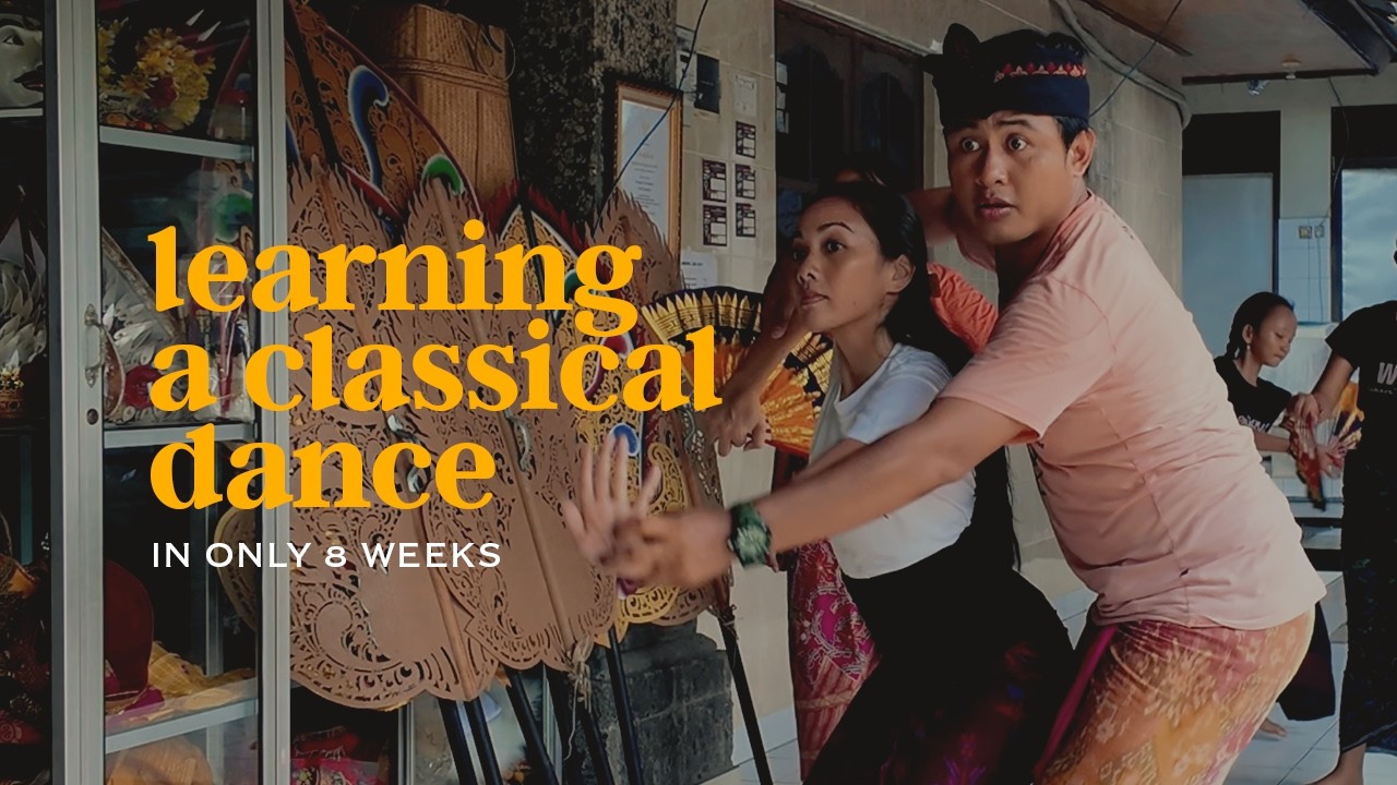 I didn't think I'd be able to learn this dance in time | Legong Bapang Saba