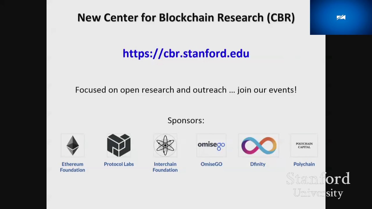 Stanford Online - New Developments in Cryptocurrencies and Blockchain Technologies - Dan Boneh