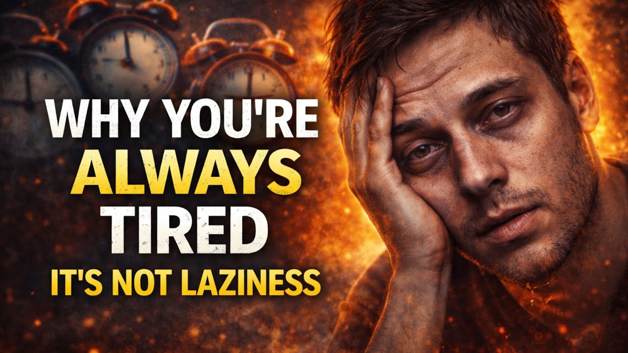 Why You're Always Tired  It's Not Lazine