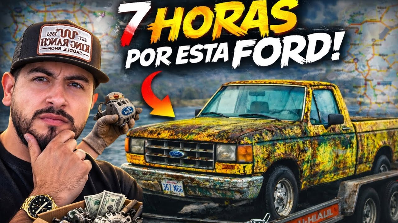 Compre Una Ford FEA‼️Viajando a La Costa a Comprar 1988 Ford F-150 Cortita | Foringas Beto Trokas