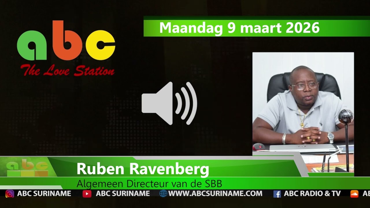 SBB-directeur Ravenberg geschorst door GBB-minister Soeropawiro - ABC