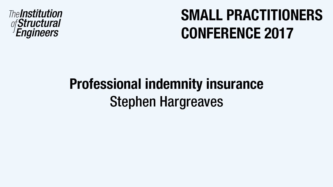 SPC 2017: Professional indemnity insurance