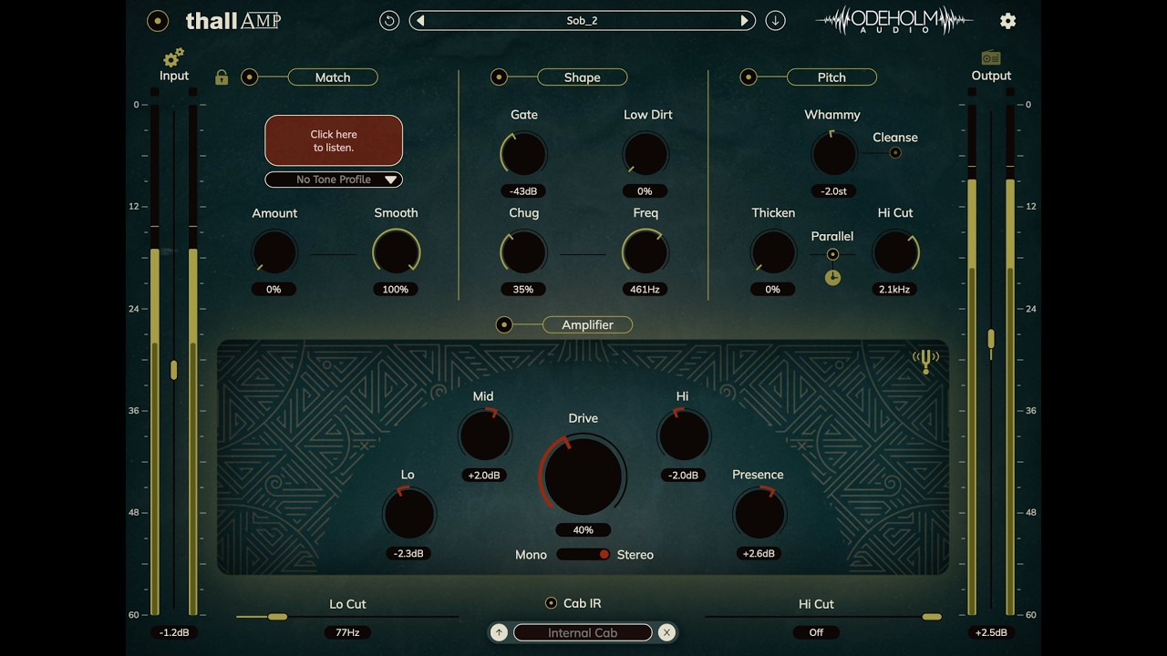 Full Odeholm Audio song (Thall Amp, Nuclear Bass Pro, Odeholm Drums)