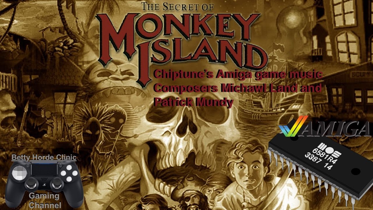 The Secret of Monkey Island, Chiptune's Amiga game music Michael Land Patrick Mundy