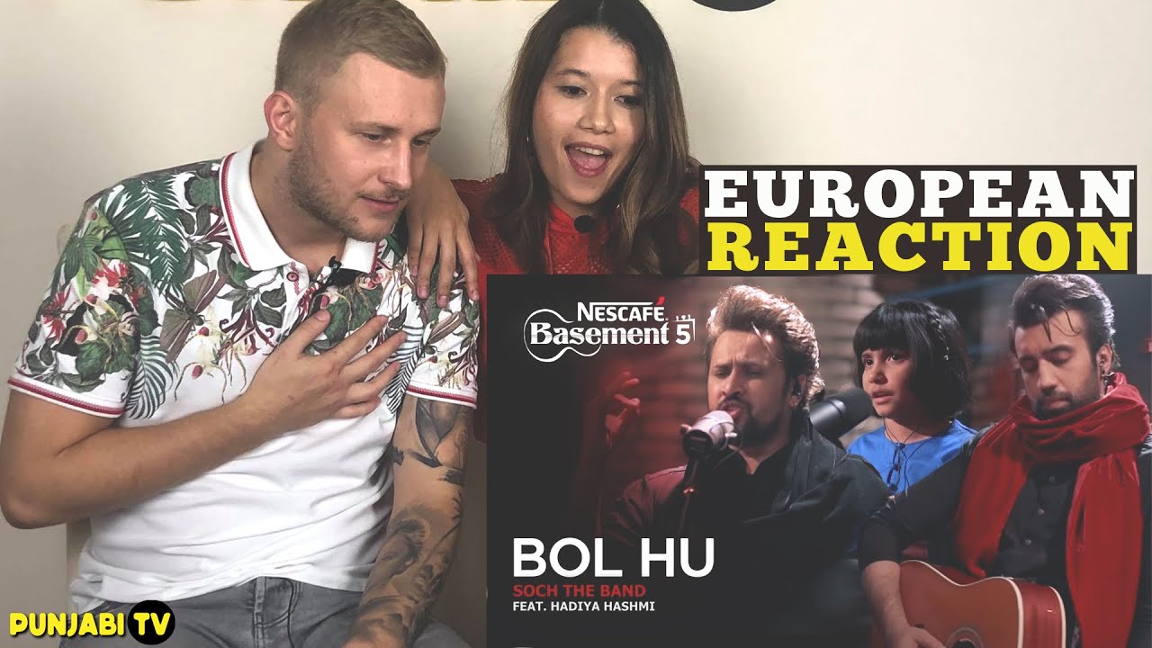 European Reaction on Bol Hu - Soch the Band ft. Hadiya Hashmi | NESCAFÉ Basement Season 5 | 2019