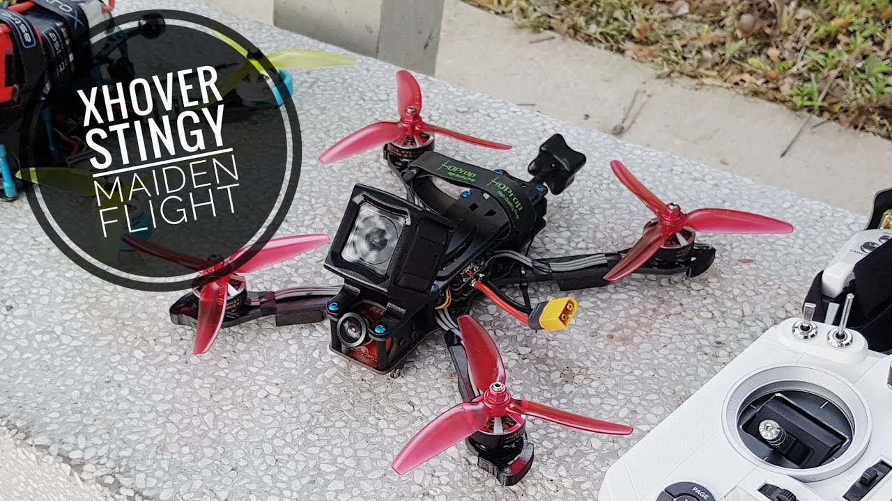 [FPV Freestyle] XHOVER Stingy Frame and Motors Maiden - Loving it!
