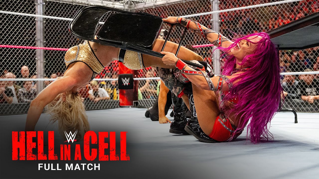 FULL MATCH - Sasha Banks vs. Charlotte &ndash; Raw Women&rsquo;s Title Hell in a Cell Match: Hell in a Cell 2016