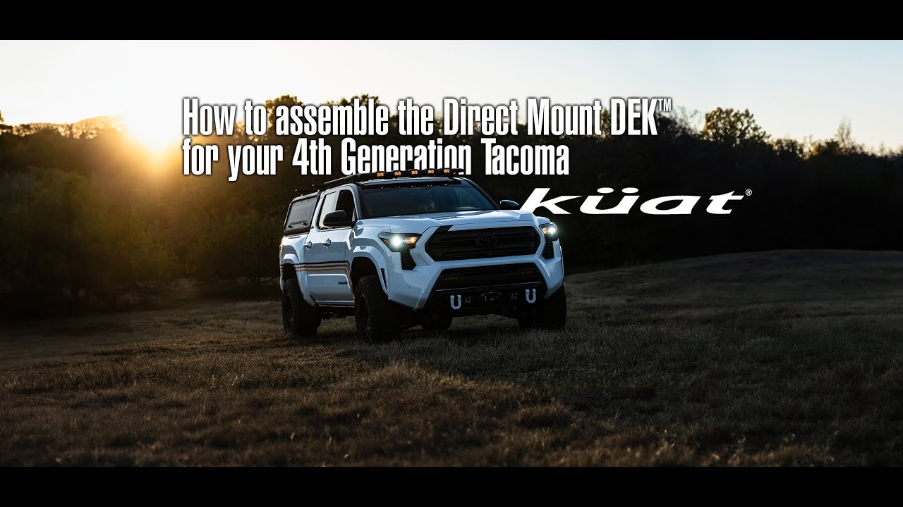 How to Assemble the Direct Mount DEK™ from Küat for your 4th Generation Tacoma