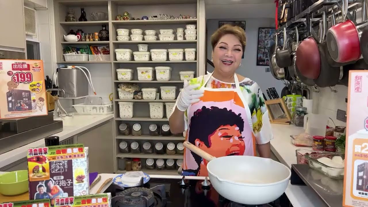 【肥媽廚房】台式牛肉 靈芝燉雞汁