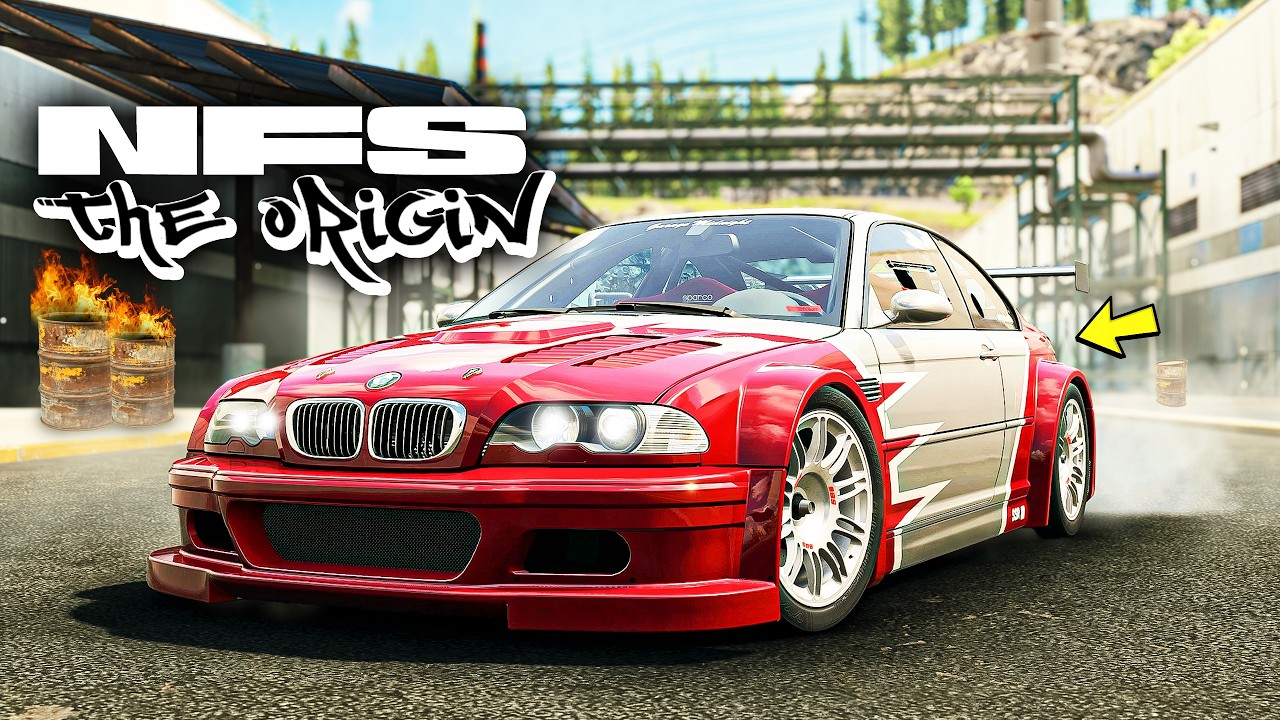 The Origin of the NFS BMW M3 GTR...