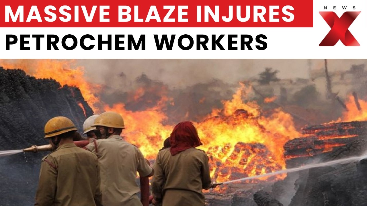 Haldia Petrochem Fire: 20 Workers Injured, Six Critical After Massive Blaze Breaks Out