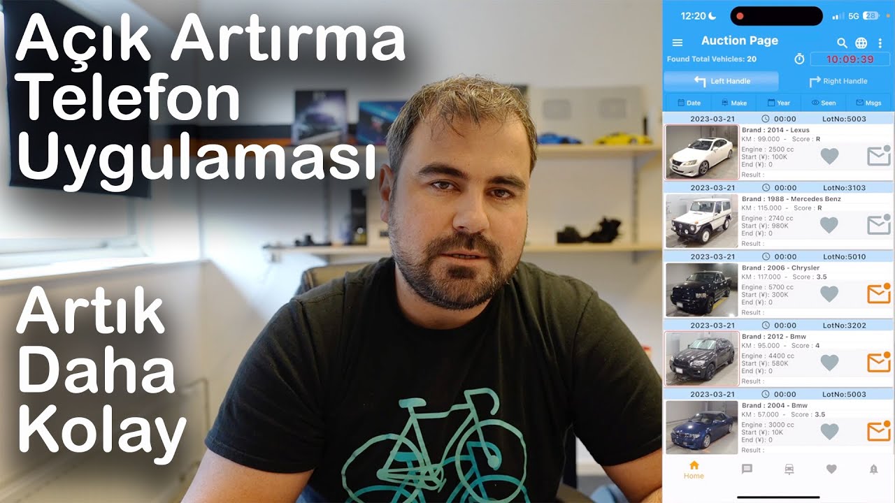 ARTIK DAHA KOLAY! Auction'dan Ara&ccedil; Alma Telefon Uygulaması | Japan Car Auctions | Japonic Trade