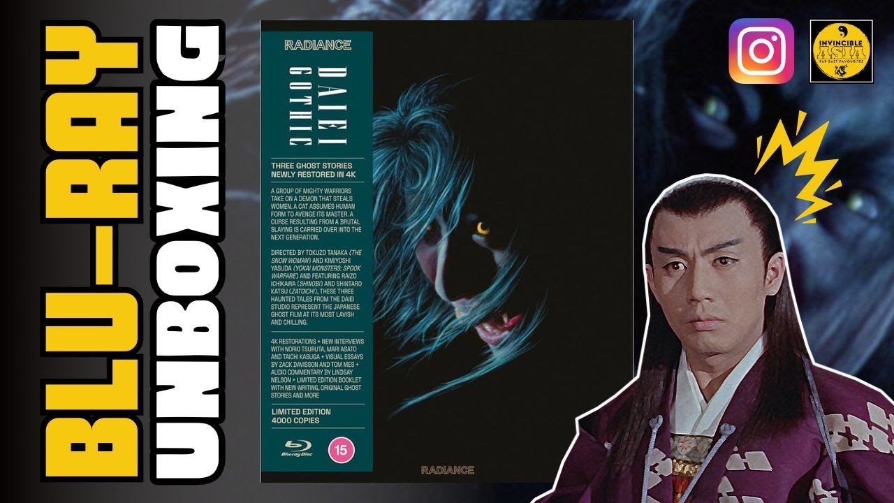 DAIEI GOTHIC VOLUME 2 — Blu-ray распаковка и обзор Radiance Films