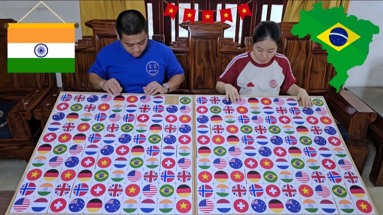 Family Game | Flag Sorting Challenge, Which Country's Flag Is Yours ☆ Level 16